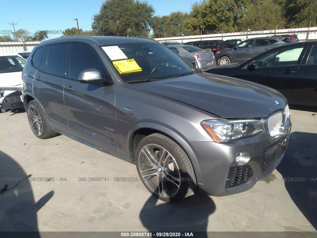 BMW X3 2017 5uxwx7c39h0w39380