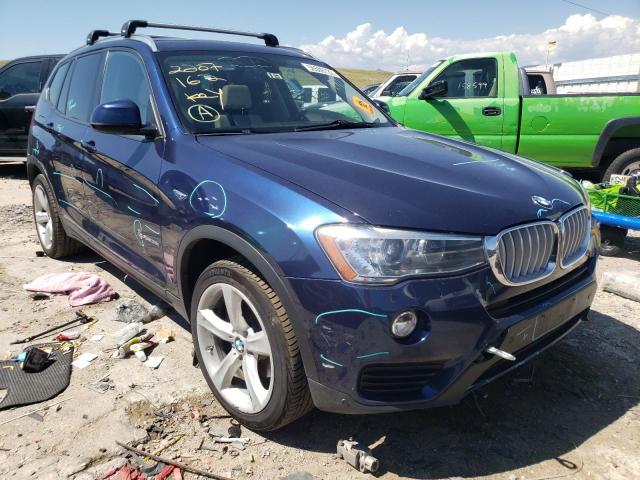 BMW X3 XDRIVE3 2017 5uxwx7c50h0u41014