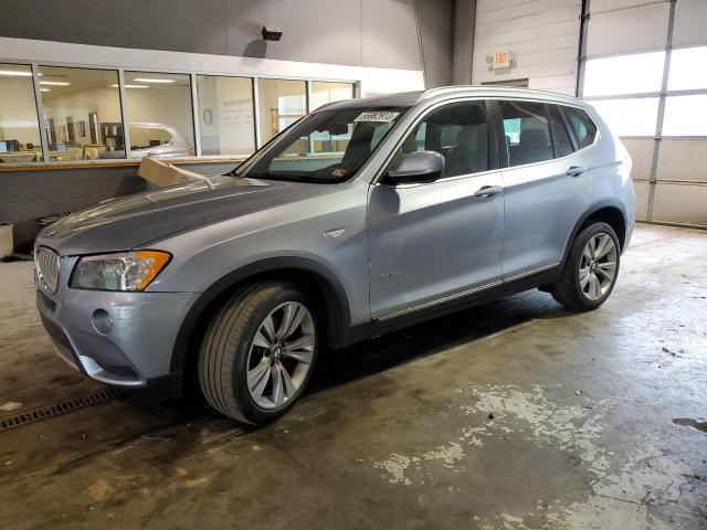 BMW X3 XDRIVE3 2012 5uxwx7c51cl889334