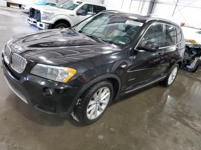 BMW X3 XDRIVE3 2013 5uxwx7c51dl976653