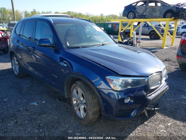 BMW X3 2015 5uxwx7c51f0k34564