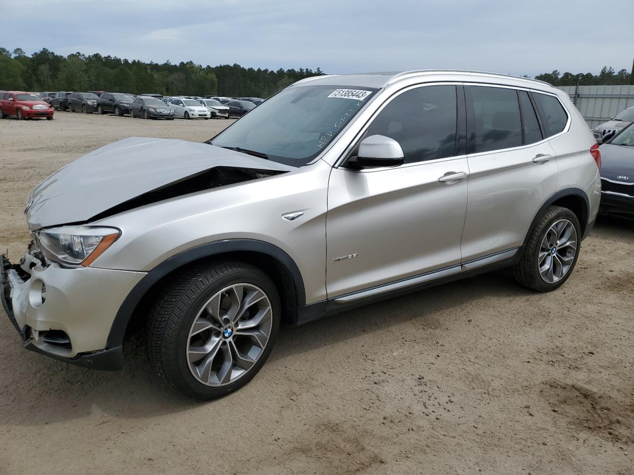 BMW X3 2016 5uxwx7c51g0r17107