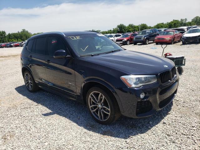 BMW X3 XDRIVE3 2016 5uxwx7c51g0r17303