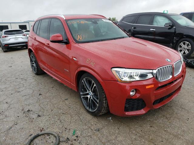 BMW X3 XDRIVE3 2016 5uxwx7c51g0s15384