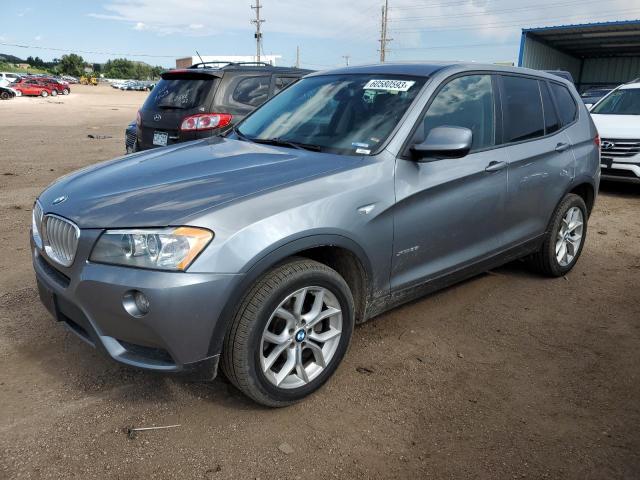 BMW X3 XDRIVE3 2012 5uxwx7c53cl737684