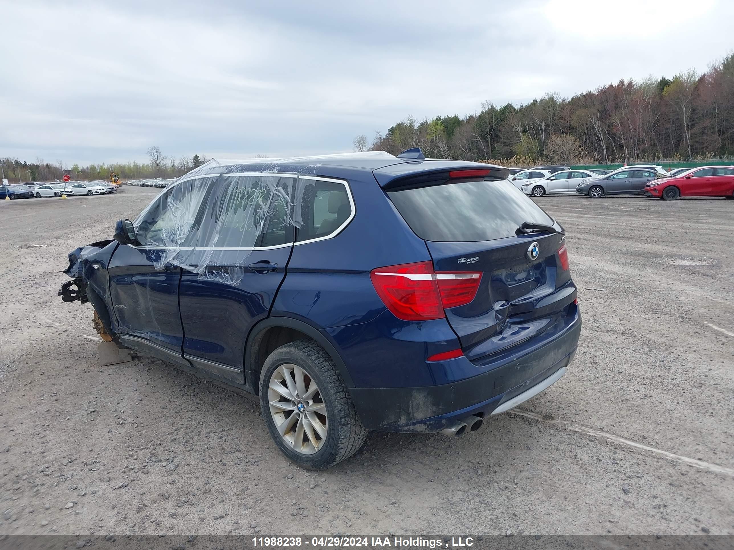 BMW X3 2013 5uxwx7c53dl981580