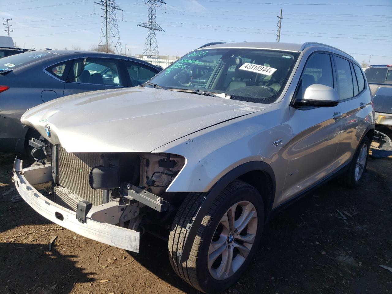 BMW X3 2015 5uxwx7c53f0k31827