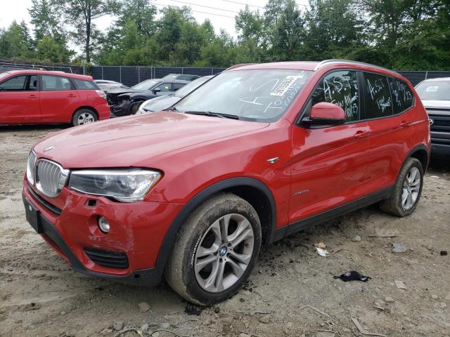 BMW X3 XDRIVE3 2015 5uxwx7c53f0k34159