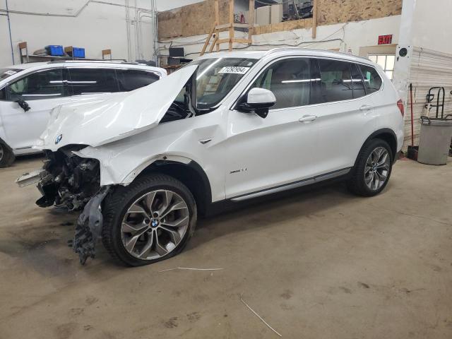 BMW X3 XDRIVE3 2016 5uxwx7c53g0r18422