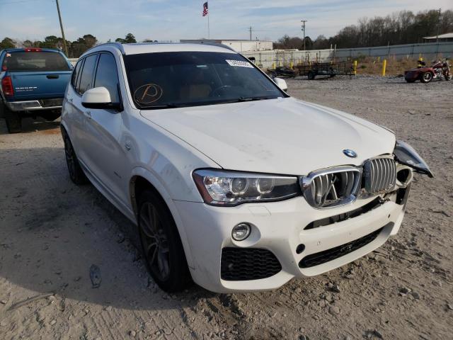 BMW X3 XDRIVE3 2017 5uxwx7c53h0u40648