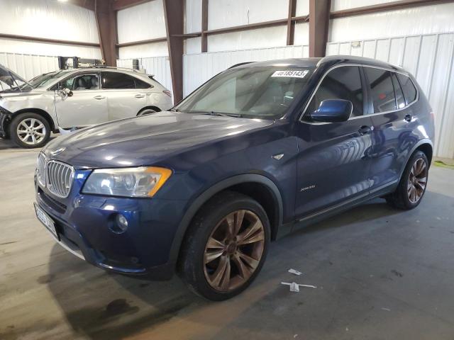 BMW X3 XDRIVE3 2013 5uxwx7c54dl977960