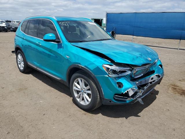 BMW X3 XDRIVE3 2016 5uxwx7c54g0r17506