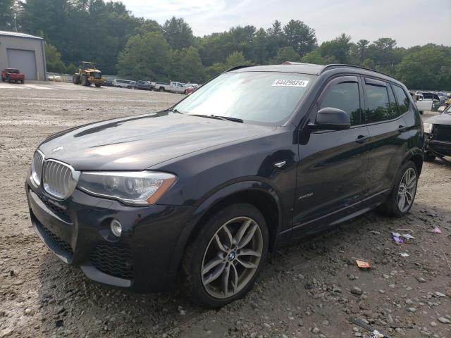 BMW X3 XDRIVE3 2016 5uxwx7c54g0r18445