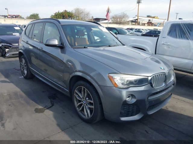 BMW X3 2017 5uxwx7c54h0u39802