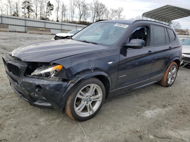 BMW X3 XDRIVE3 2014 5uxwx7c55e0e76596