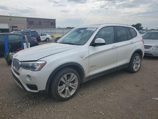 BMW X3 XDRIVE3 2016 5uxwx7c55g0s16005