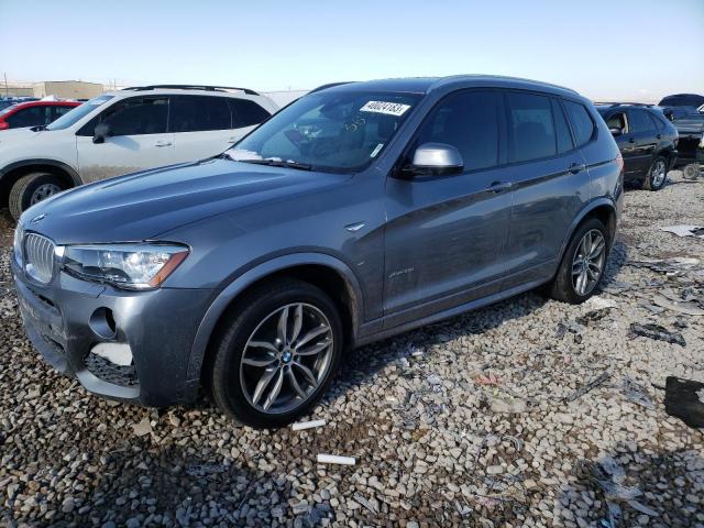 BMW X3 XDRIVE3 2016 5uxwx7c55g0s16215