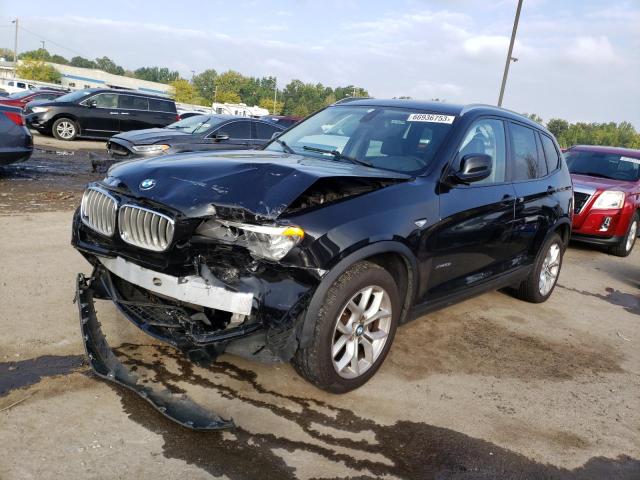 BMW X3 XDRIVE3 2012 5uxwx7c56cl975688