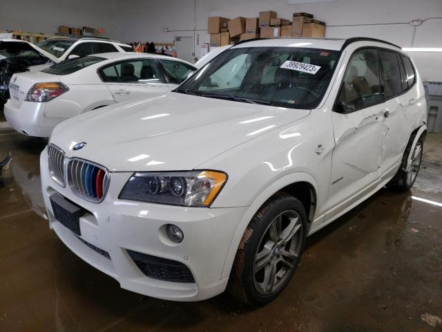 BMW X3 XDRIVE3 2012 5uxwx7c57cl736375