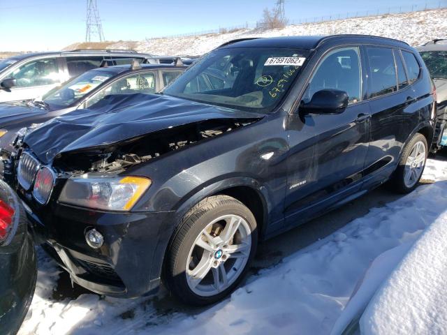 BMW X3 XDRIVE3 2014 5uxwx7c57e0e78043