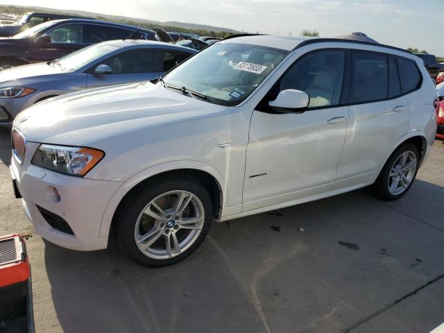 BMW X3 XDRIVE3 2014 5uxwx7c57e0e82223