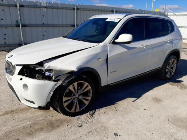 BMW X3 XDRIVE3 2012 5uxwx7c58cl737549