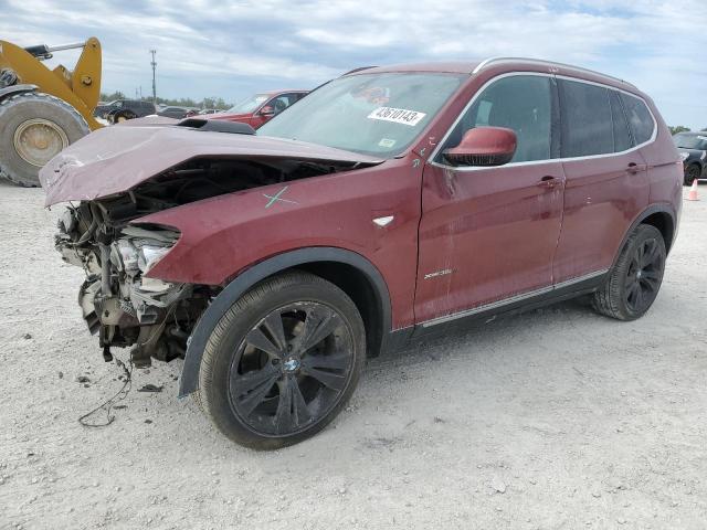 BMW X3 XDRIVE3 2012 5uxwx7c59cl735986