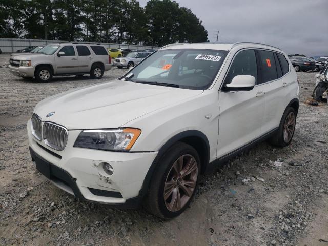 BMW X3 XDRIVE3 2012 5uxwx7c5xcl735687