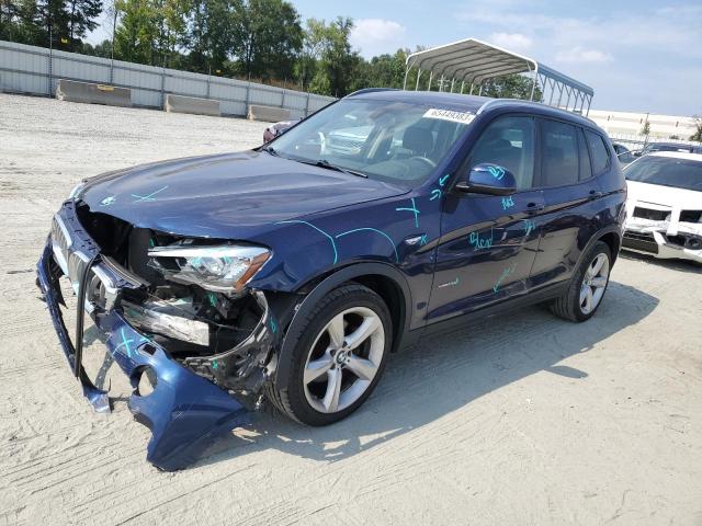 BMW X3 XDRIVE2 2017 5uxwx9c30h0t24964