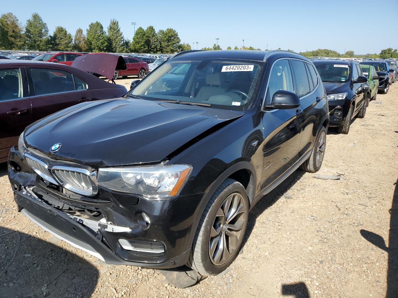 BMW X3 2017 5uxwx9c30h0w68584