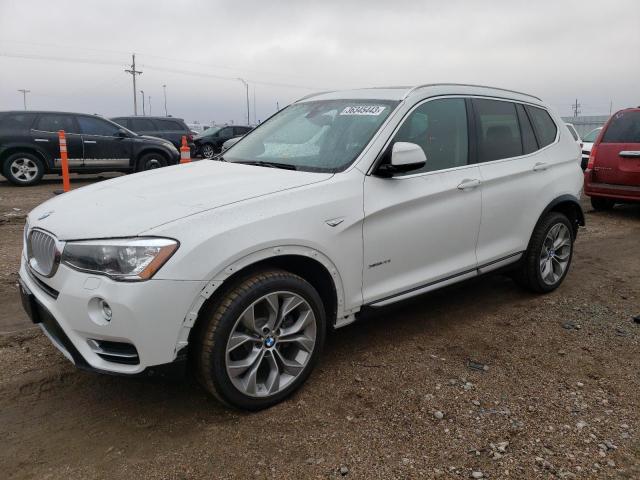 BMW X3 XDRIVE2 2017 5uxwx9c32h0w67677