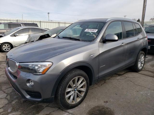 BMW X3 XDRIVE2 2017 5uxwx9c34h0t16690