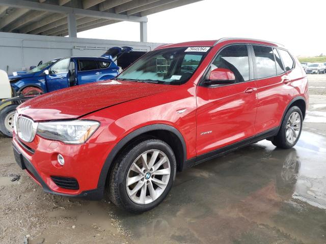 BMW X3 XDRIVE2 2017 5uxwx9c34h0t18732