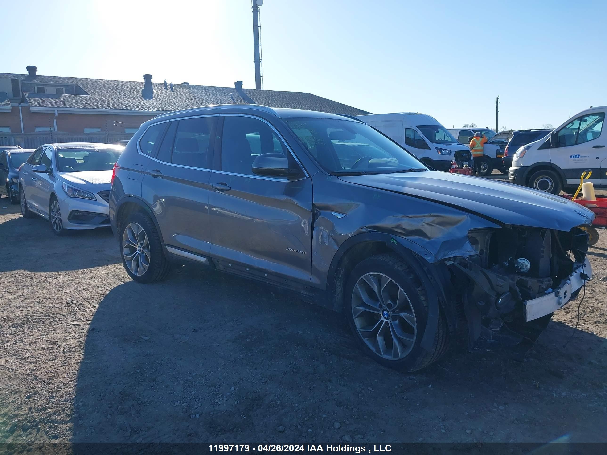 BMW X3 2017 5uxwx9c34h0t25194