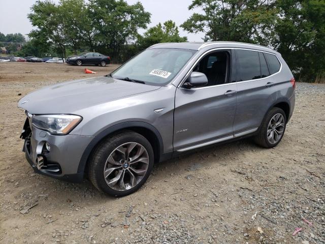 BMW X3 XDRIVE2 2017 5uxwx9c36h0t20790