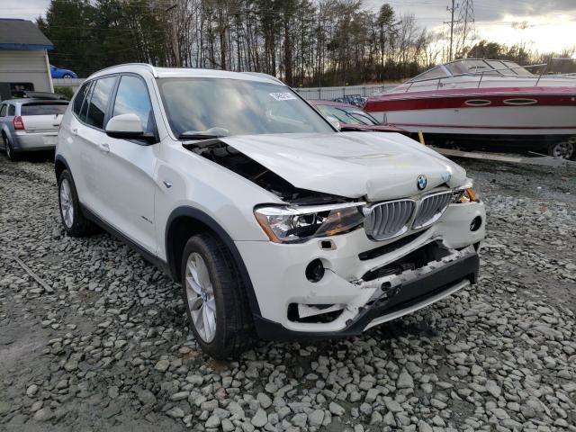 BMW X3 XDRIVE2 2017 5uxwx9c36h0t23009