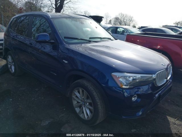 BMW X3 2017 5uxwx9c36h0t23284