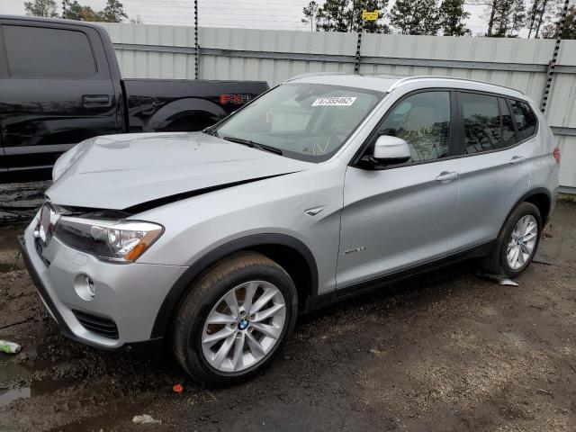 BMW X3 XDRIVE2 2017 5uxwx9c36h0w72803