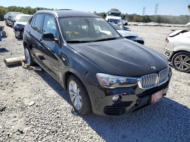 BMW X3 XDRIVE2 2017 5uxwx9c36h0w73305