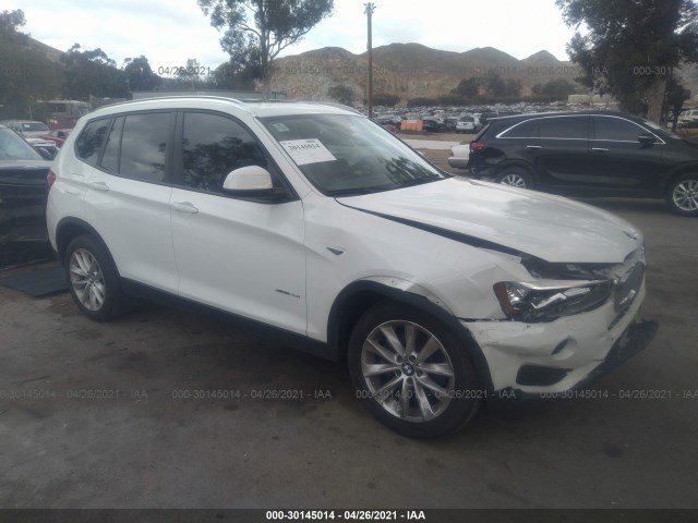 BMW X3 2017 5uxwx9c37h0t19681