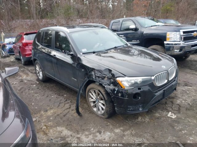 BMW X3 XDRIVE2 2017 5uxwx9c37h0t23102