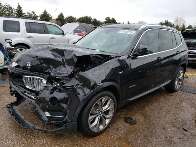 BMW X3 XDRIVE2 2017 5uxwx9c37h0w68808