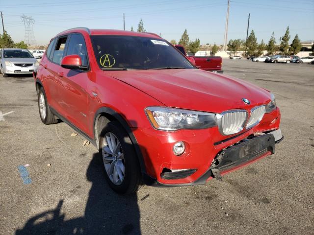 BMW X3 XDRIVE2 2017 5uxwx9c37h0w70493