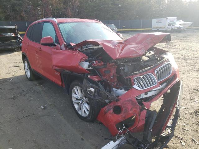 BMW X3 XDRIVE2 2017 5uxwx9c37h0w71773