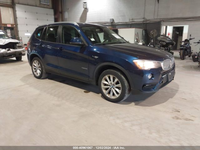 BMW X3 2017 5uxwx9c37h0w72986