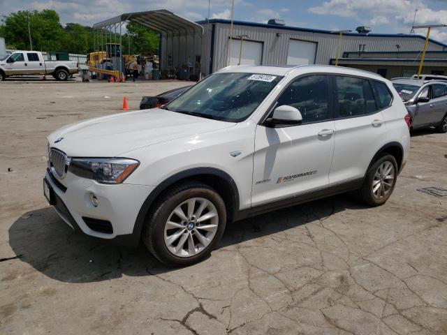 BMW X3 XDRIVE2 2017 5uxwx9c37h0w76293