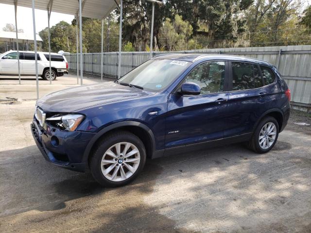 BMW X3 XDRIVE2 2017 5uxwx9c37h0w76973