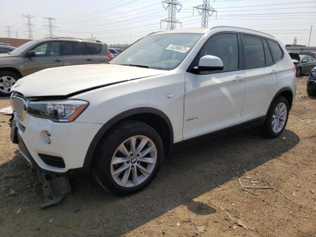 BMW X3 XDRIVE2 2017 5uxwx9c38h0t18409