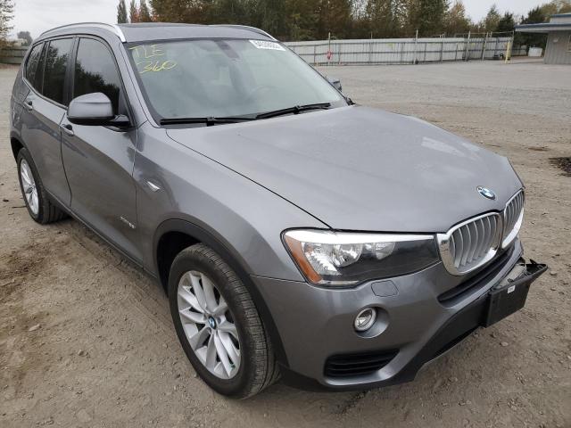 BMW X3 XDRIVE2 2017 5uxwx9c38h0t22962