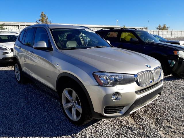 BMW X3 XDRIVE2 2017 5uxwx9c38h0w74715